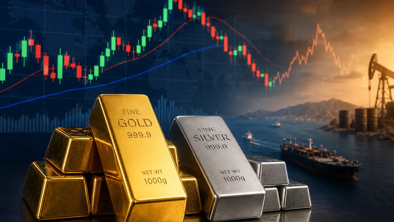 انخفاض ملحوظ في أسعار الذهب والفضة العالمية نهاية الأسبوع